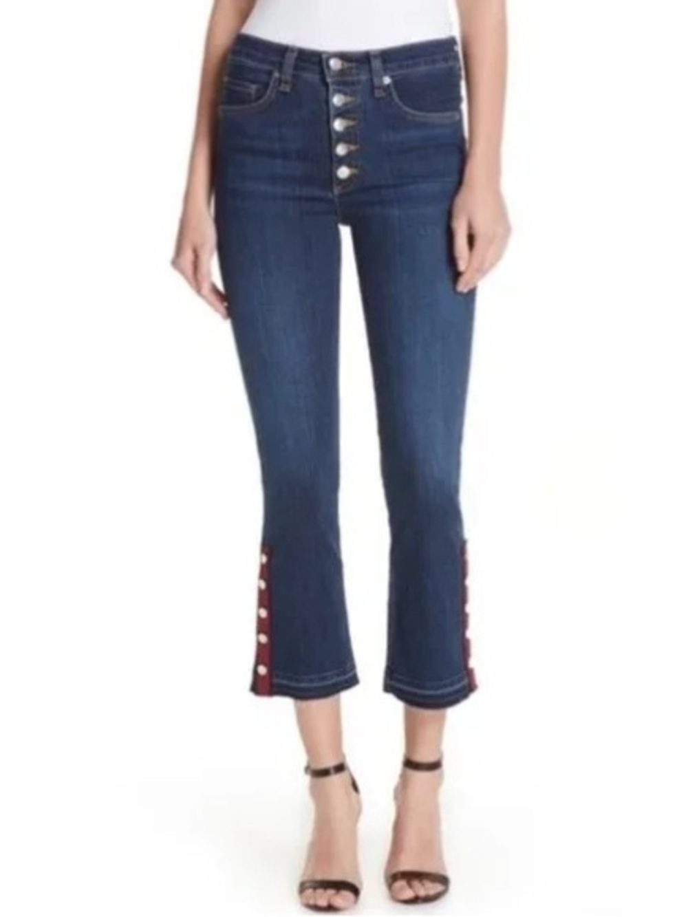 Veronica Beard Carolyn Baby Boot Jeans | Tailored Designer Bootcut Denim | Size - Picture 1 of 10